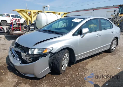 2010 Honda Civic Lx из США, поврежденный, VIN 2HGFA1F53AH329807